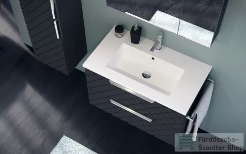 TBoss Quarto 80 alsószekrény két fiókos, mosdóval,  46723240938