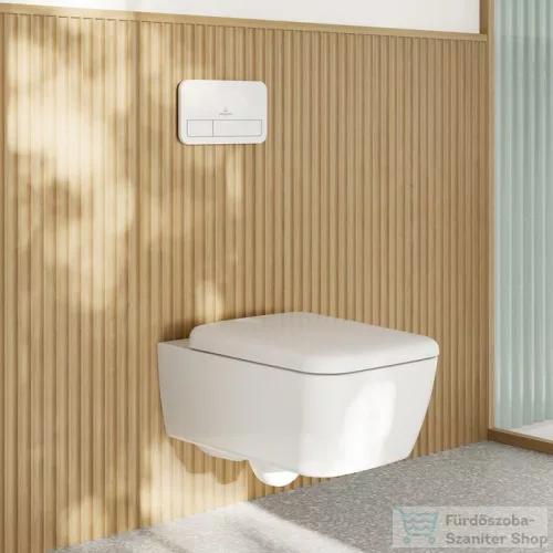 Villeroy & Boch Skyla Twist flush rimless fali wc Kombipack Soft close ülőkével 4682 CL 01 ( 4682CL01 )