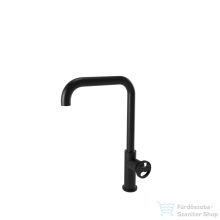   Bugnatese MILLENOVECINQUANTA álló mosogató csaptelep leeresztő nélkül,matt fekete 4682NE