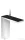 Hansgrohe AXOR MYEDITION egykaros mosdócsaptelep, 230 fekete/króm 47020600