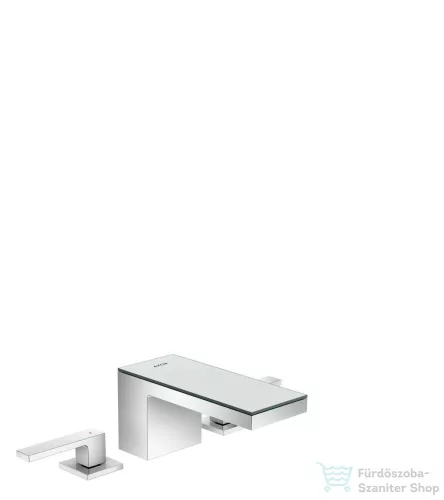 Hansgrohe AXOR MyEdition 3-lyukú mosdó csaptelep 70, leeresztő nélkül, króm 47050000