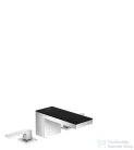 Hansgrohe AXOR MyEdition 3-lyukú mosdó csaptelep 70, leeresztő nélkül, fekete/króm 47050600