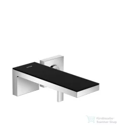   Hansgrohe AXOR MyEdition 2-lyukú falsík alatti mosdó csaptelep, leeresztő nélkül, króm/fekete 47060600