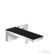Hansgrohe AXOR MyEdition 2-lyukú falsík alatti mosdó csaptelep, leeresztő nélkül, króm/fekete 47060600