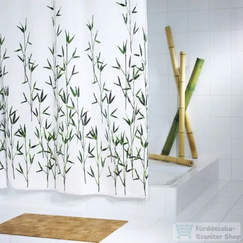 Sapho BAMBUS zuhanyfüggöny 180x200, polyester 47305