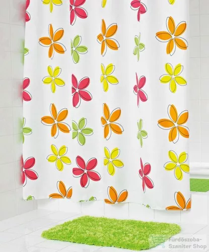 Sapho FLEUR zuhanyfüggöny 180x200cm, polyester 473500