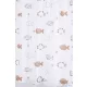 Sapho FISHES zuhanyfüggöny 180x200cm, polyester 47819