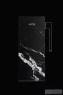 Hansgrohe AXOR MYEDITION 200 fedőlap, márvány-nero marquina, 47913000