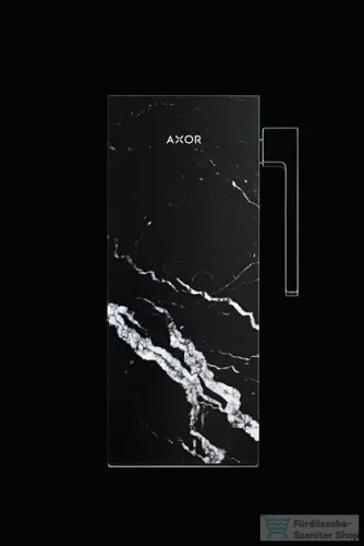 Hansgrohe AXOR MYEDITION 200 fedőlap, márvány-nero marquina, 47913000