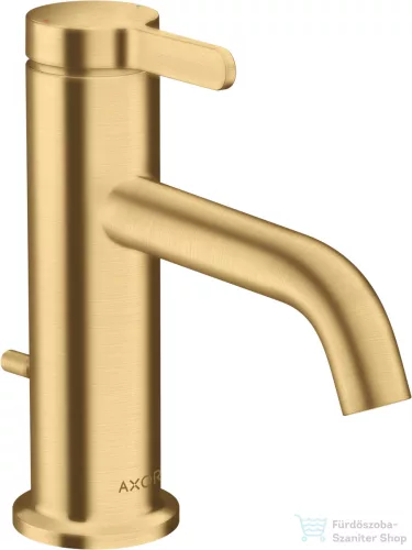 Hansgrohe AXOR ONE 70 mosdó csaptelep automata leeresztővel,szálcsiszolt arany hatású 48000250