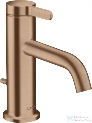 Hansgrohe AXOR ONE 70 mosdó csaptelep automata leeresztővel,szálcsiszolt vörös arany hatású 48000310