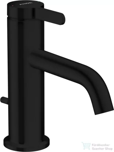 Hansgrohe AXOR ONE 70 mosdó csaptelep,automata leeresztővel,matt fekete 48000670