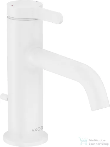 Hansgrohe AXOR ONE 70 mosdó csaptelep,automata leeresztővel,matt fehér 48000700