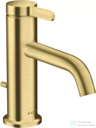 Hansgrohe AXOR ONE 70 mosdó csaptelep automata leeresztővel,szálcsiszolt sárgaréz hatású 48000950