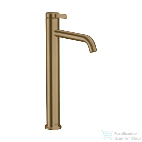 Hansgrohe AXOR ONE 260 magasított mosdócsaptelep nem zárható leeresztővel,szálcsiszolt bronz 48002140