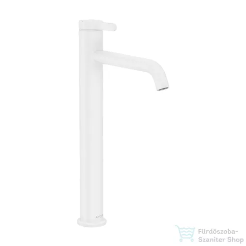 Hansgrohe AXOR ONE 260 magasított mosdócsaptelep nem zárható leeresztővel,matt fehér 48002700