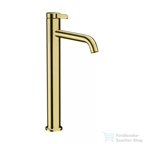 Hansgrohe AXOR ONE 260 magasított mosdócsaptelep nem zárható leeresztővel,polírozott arany hatású 48002990