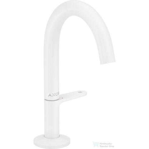 Hansgrohe AXOR ONE Select 140 mosdó csaptelep, klik-klak leeresztővel,matt fehér 48010700