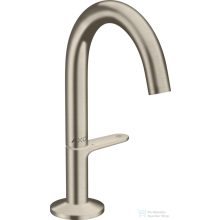   Hansgrohe AXOR ONE Select 140 mosdó csaptelep, klik-klak leeresztővel,szálcsiszolt nikkel 48010820