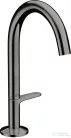 Hansgrohe AXOR ONE Select 170 mosdó csaptelep, klik-klak leeresztővel,polírozott fekete króm 48020330