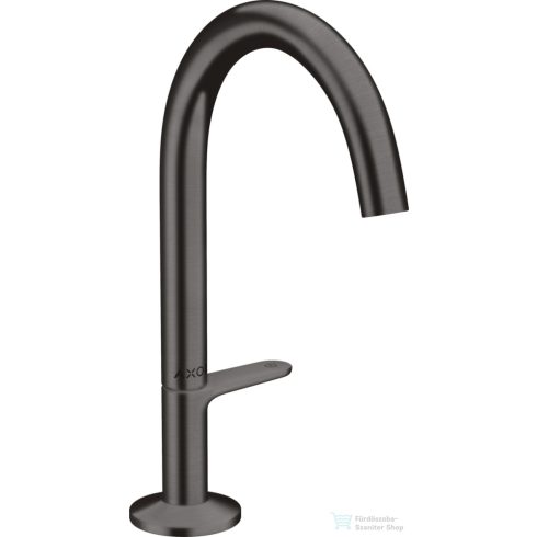 Hansgrohe AXOR ONE Select 170 mosdó csaptelep, klik-klak leeresztővel,csiszolt fekete króm 48020340