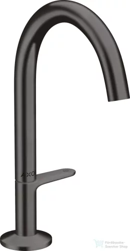 Hansgrohe AXOR ONE Select 170 mosdó csaptelep, klik-klak leeresztővel,csiszolt fekete króm 48020340