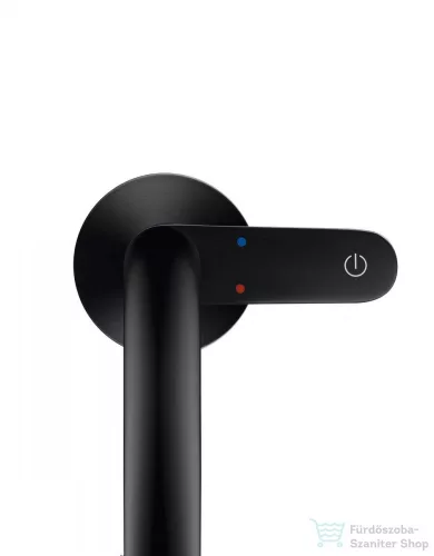 Hansgrohe AXOR ONE Select 170 mosdó csaptelep, klik-klak leeresztővel, matt fekete 48020670