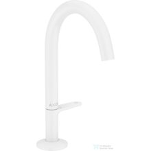   Hansgrohe AXOR ONE Select 170 mosdó csaptelep, klik-klak leeresztővel,matt fehér 48020700