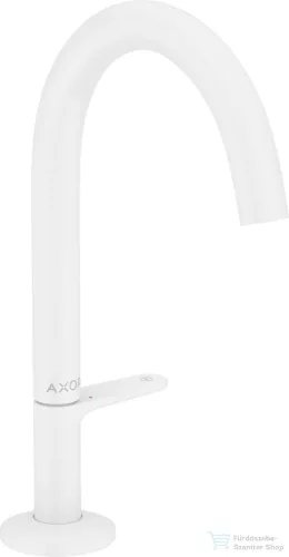 Hansgrohe AXOR ONE Select 170 mosdó csaptelep, klik-klak leeresztővel,matt fehér 48020700