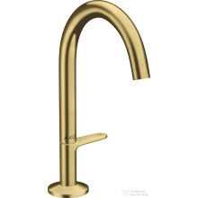   Hansgrohe AXOR ONE Select 170 mosdó csaptelep, klik-klak leeresztővel,csiszolt sárgaréz hatású 48020950