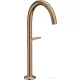 Hansgrohe AXOR ONE Select 260 magasított mosdócsaptelep klik-klak leeresztővel, szálcsiszolt vörös arany hatású 48030310