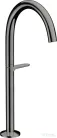 Hansgrohe AXOR ONE Select 260 magasított mosdócsaptelep klik-klak leeresztővel, polírozott fekete króm 48030330