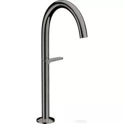   Hansgrohe AXOR ONE Select 260 magasított mosdócsaptelep klik-klak leeresztővel, polírozott fekete króm 48030330