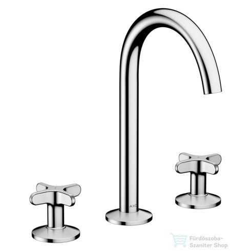 Hansgrohe AXOR ONE 170 3 üléses mosdó csaptelep,klik-klak leeresztővel, króm 48040000