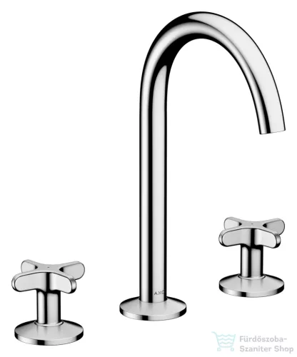 Hansgrohe AXOR ONE 170 3 üléses mosdó csaptelep,klik-klak leeresztővel, króm 48040000
