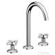 Hansgrohe AXOR ONE 170 3 üléses mosdó csaptelep,klik-klak leeresztővel, króm 48040000