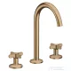 Hansgrohe AXOR ONE 170 3 üléses mosdó csaptelep,klik-klak leeresztővel,szálcsiszolt bronz 48040140