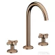 Hansgrohe AXOR ONE 170 3 üléses mosdó csaptelep,klik-klak leeresztővel,polírozott vörös arany hatású 48040300