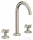 Hansgrohe AXOR ONE 170 3 üléses mosdó csaptelep,klik-klak leeresztővel,szálcsiszolt nikkel 48040820
