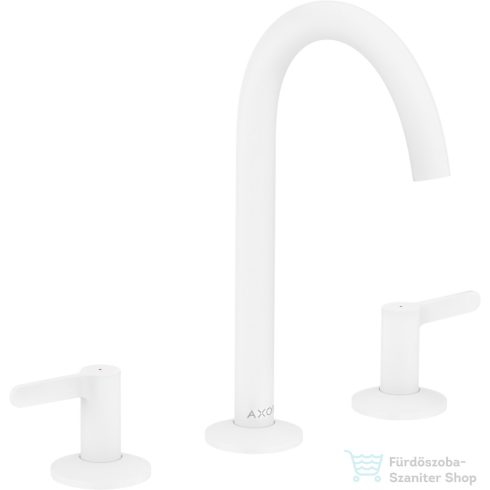 Hansgrohe AXOR ONE 170 3 üléses mosdó csaptelep,klik-klak leeresztővel,matt fehér 48050700