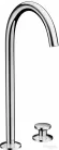 Hansgrohe AXOR ONE 260 Select 2 üléses magasított mosdócsaptelep klik-klak leeresztővel, króm 48060000
