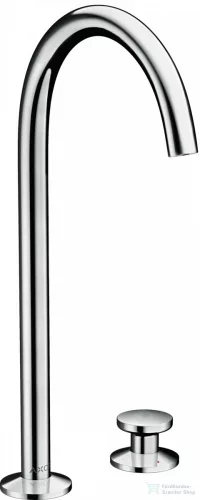 Hansgrohe AXOR ONE 260 Select 2 üléses magasított mosdócsaptelep klik-klak leeresztővel, króm 48060000