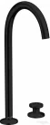 Hansgrohe AXOR ONE 260 Select 2 üléses magasított mosdócsaptelep klik-klak leeresztővel, matt fekete 48060670