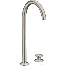   Hansgrohe AXOR ONE 260 Select 2 üléses magasított mosdócsaptelep klik-klak leeresztővel,rozsdamentes acél hatású 48060800