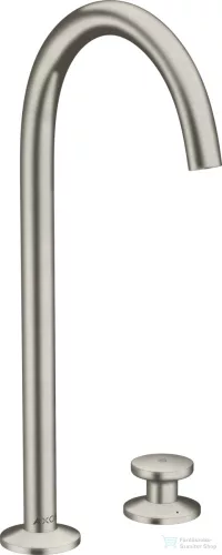Hansgrohe AXOR ONE 260 Select 2 üléses magasított mosdócsaptelep klik-klak leeresztővel,rozsdamentes acél hatású 48060800