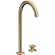 Hansgrohe AXOR ONE 260 Select 2 üléses magasított mosdócsaptelep klik-klak leeresztővel,polírozott arany hatású 48060990
