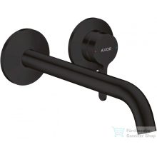   Hansgrohe Axor One fali mosdócsaptelep 220mm kifolyóval, matt fekete 48120670