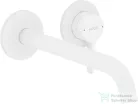 Hansgrohe AXOR ONE falsík alatti mosdócsaptelep 22 cm-es kifolyóval,nem zárható leeresztővel,Matt fehér 48120700