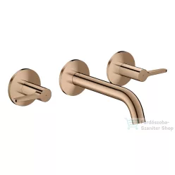   Hansgrohe AXOR ONE falsík alatti mosdó csaptelep 16 cm-es kifolyóval, polírozott vörös arany hatású 48150300