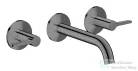Hansgrohe AXOR ONE falsík alatti mosdó csaptelep 16 cm-es kifolyóval, polírozott fekete króm 48150330